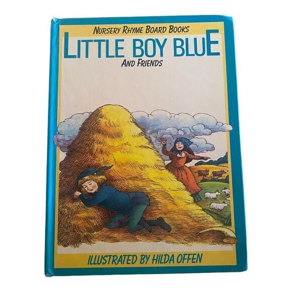 Little Boy Blue and Friends Nursery Rhyme Board Books Vintage 1985 - Picture 1 of 3
